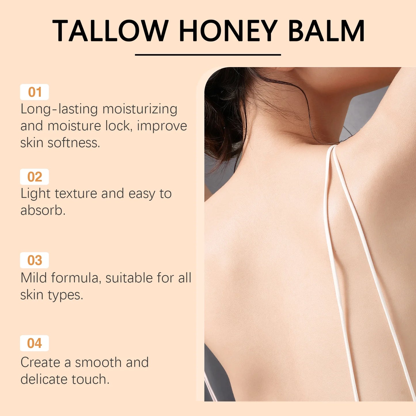 Tallow Honey Hydrating Cream For Face & Body